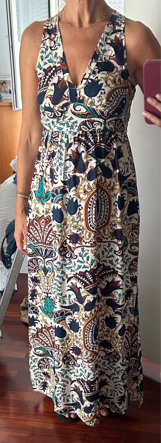 Vestido Estampado Sfera Talla M