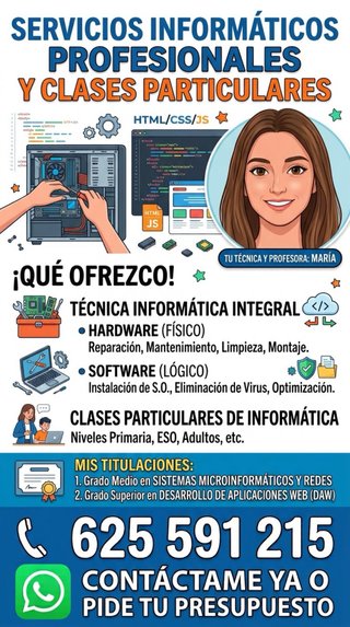 Servicios Informáticos y Clases Particulares