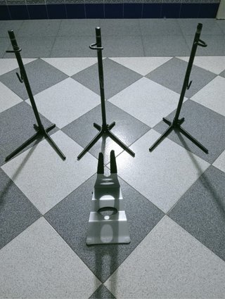 Soporte de pie para bicicleta