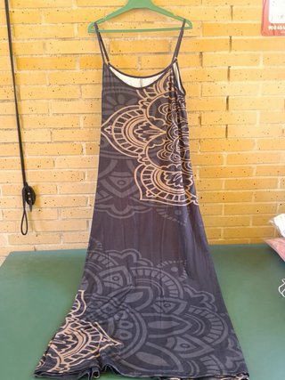 Vestido Largo Boho SHEIN Talla XL