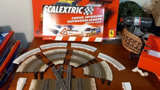 Scalextric Curva Interior Superdeslizante