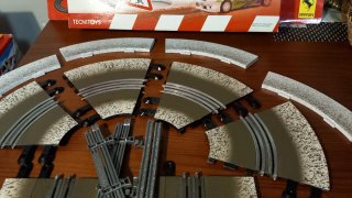 Scalextric Curva Interior Superdeslizante
