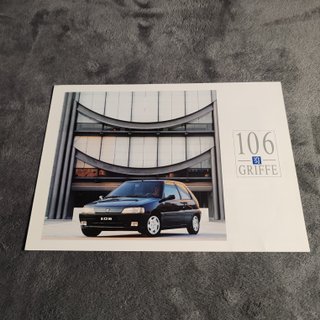 Panfleto Peugeot 106 Griffe 1994 Original