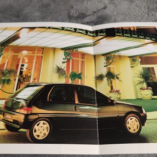 Panfleto Peugeot 106 Griffe 1994 Original