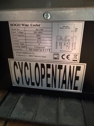 Vinoteca Sogo Wineguardian para 8 botellas