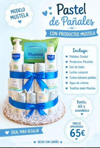 Tarta de pañales Premium