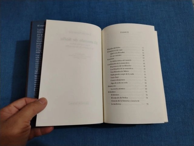 El Mundo de Sofía.  Jostein Gaarder.