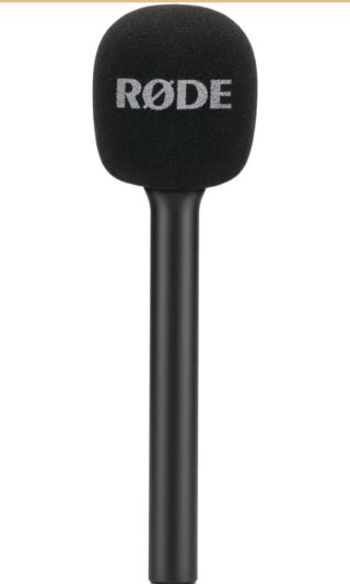 Adaptador Micrófono Rode Interview Go Negro