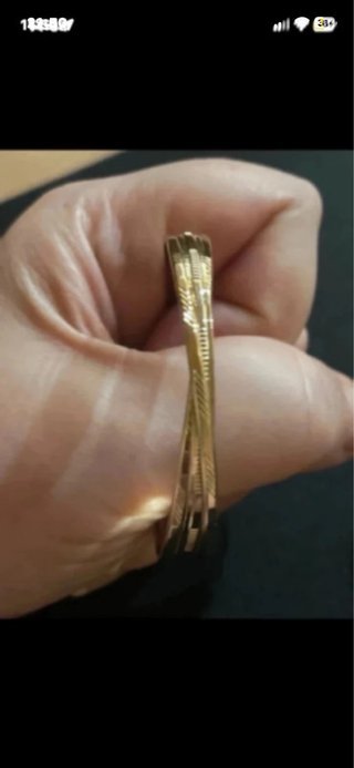 Aros Grandes de Oro Laminado 14k