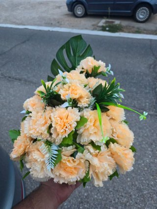 Centros de flores artificiales