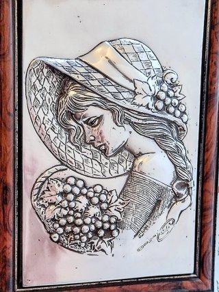 ANTIGUO JOYERO AÑOS 70 PLATA 925
