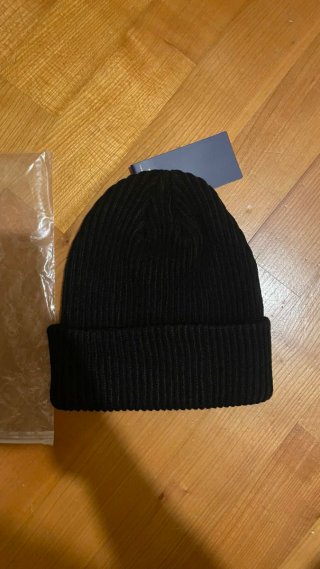 Berretto Polo Ralph Lauren nero a coste