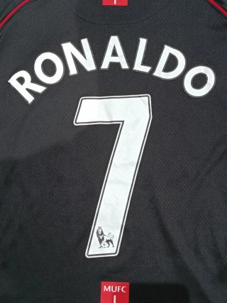 Manchester United 2007-2008 Visitante #7Ronaldo