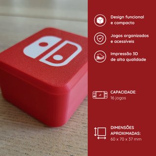 Caixa para Jogos Nintendo Switch