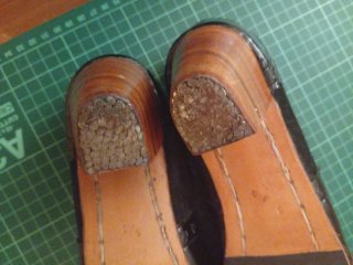 Zapatos Flamenco Charol/Ante T35.5