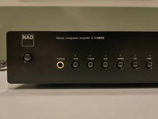 NAD C 316BEE amplificatore Hi-Fi con telecomando