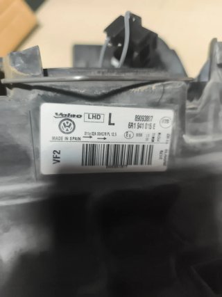 Faro delantero Volkswagen Polo