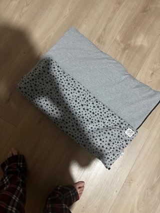 Saco para bebé estrellas gris