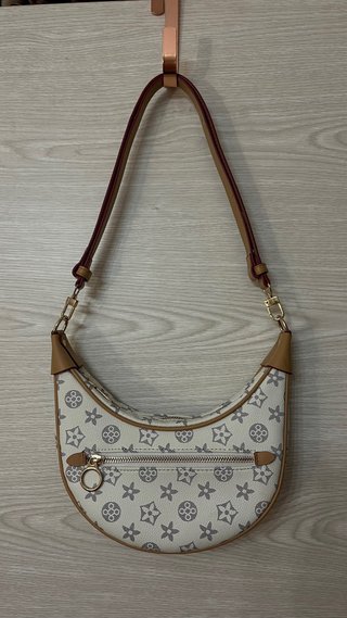 Bolso de hombro estampado