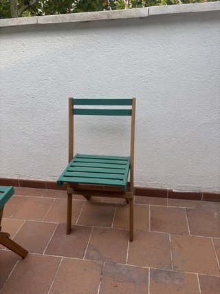 Conjunto de Jardín Plegable (Mesa y 2 Sillas)