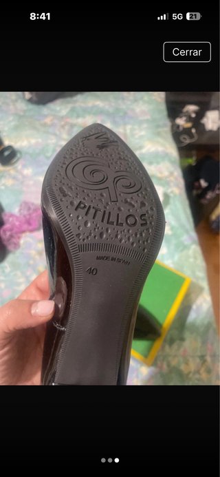 Zapatos Pitillos Negros