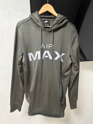 Sudadera Nike Air Max Gris Verde