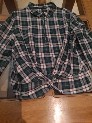 Camisa Bershka de Cuadros