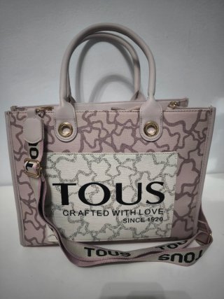 Bolso Tous Beige y Rosa
