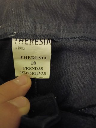 Pantalón THERESIA 18 Abbigliamento Sportivo Blu