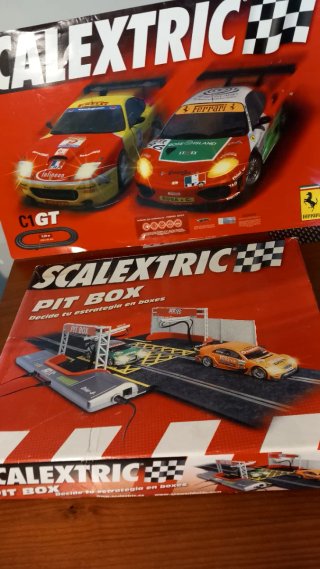 Scalextric Pit Box - Nuevo en Caja Original