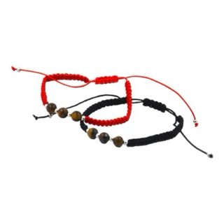 Set de 2 Pulseras Ojo de Tigre
