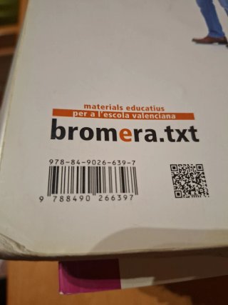Nexe 2, Batxillerat, valencià, llengua i litera...