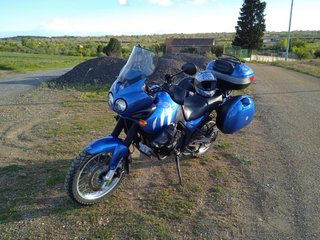 Triumph Tiger 900 Azul