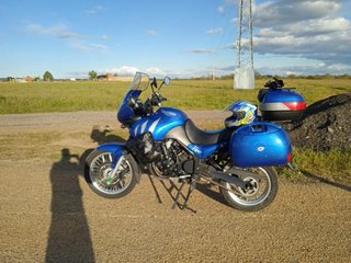 Triumph Tiger 900 Azul