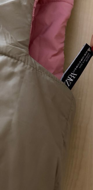 Chaleco Acolchado Reversible Zara