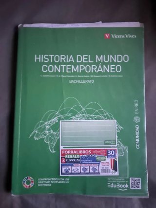Libro de primero de bachillerato.