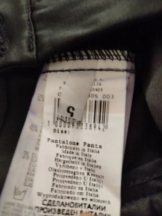 2 paia pantaloni Rinascimento e Risskio tg.S