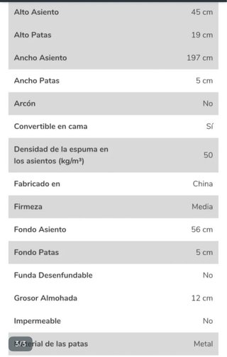 Sofá Cama Marrón