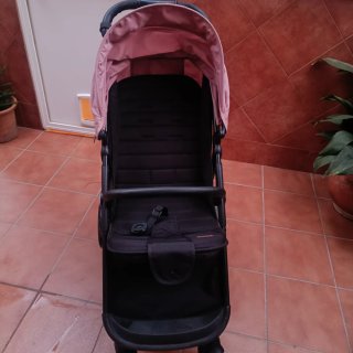Silla de paseo ligera Kinderkraft rosa