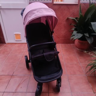 Silla de paseo ligera Kinderkraft rosa