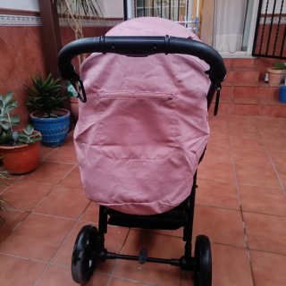 Silla de paseo ligera Kinderkraft rosa