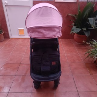 Silla de paseo ligera Kinderkraft rosa