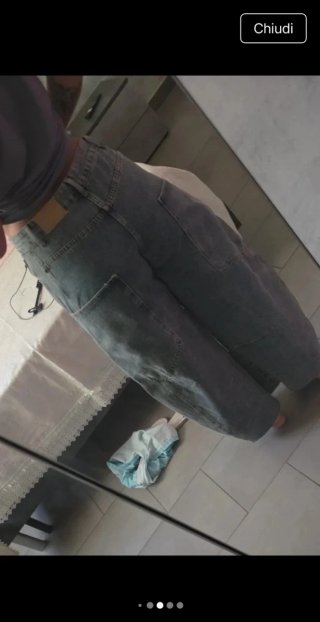 Jeans balloon blu