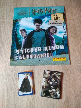 Cromos y Tarjetas Harry Potter, Un año en Hogwarts