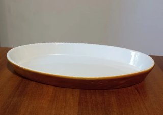 Teglia Pirofila Ovale in Ceramica