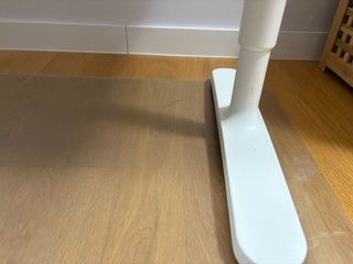 Escritorio Ikea Bekant 140x60 Negro/Blanco
