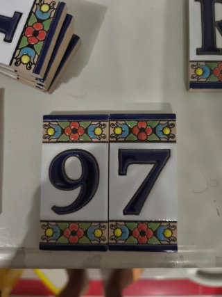 Azulejo decorativo número 97