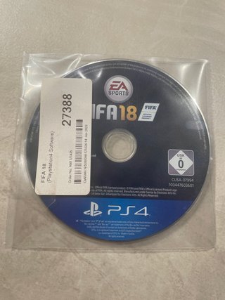 FIFA 18 PS4 (PlayStation 4) - Sin usar
