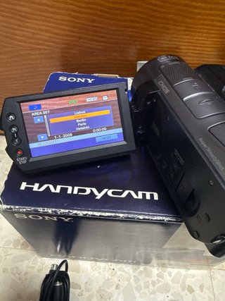 Cámara Sony Handycam HDR-SR12E + ACCESORIOS