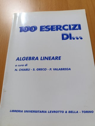 Lotto 6 libri Geometria e Algebra Lineare Chiarli
